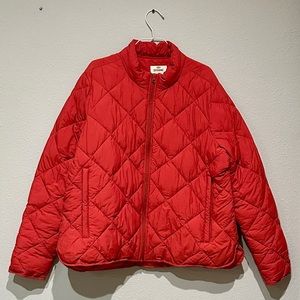 Shyanne Puffer Jacket Size XXL. Color is orange. Worn once. Like new condition